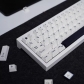 Brief Tai Chi 104+40 Full PBT Dye Sublimation Keycaps Set for Cherry MX Mechanical Gaming Keyboard